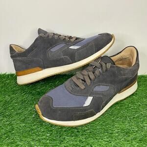 Greats Pronto Gray Suede Sneaker Made in Italy Running shoe men's SZ 41.5/US 8.5